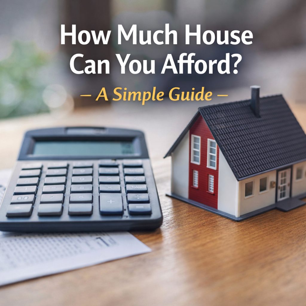 how much house can i afford guide with calculator and house model